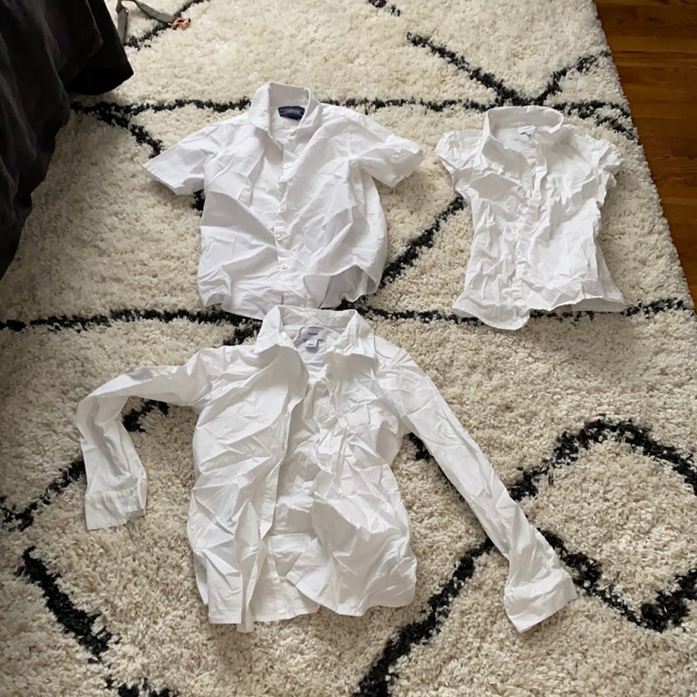 3 size Large blouses.